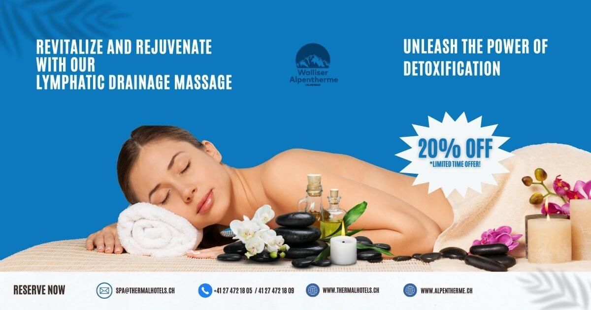 Book Our Lymphatic Drainage Massage - Save 20%
